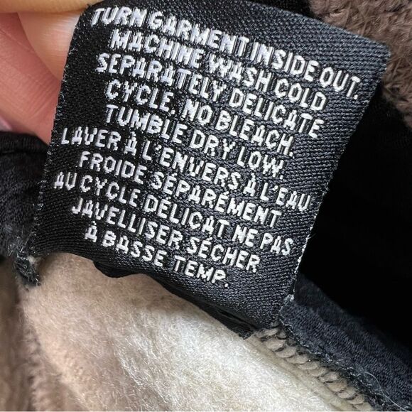 Kuhl Alfpaca Full Zip Fleece Jacket Women’s Size L Beige White Gray Outdoor - Picture 9 of 12